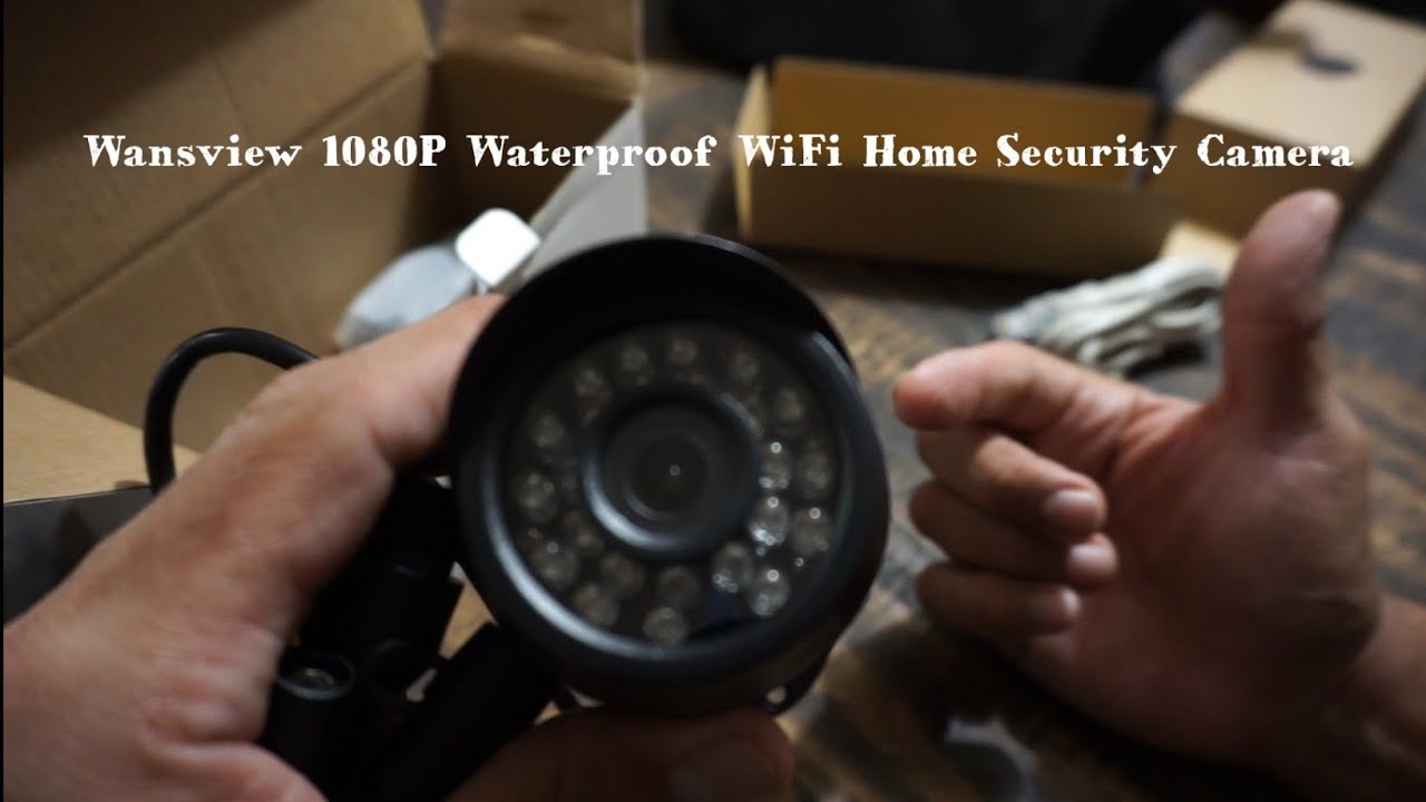 Водонепроницаемая Wi-Fi камера безопасности для дома Wansview 1080P
