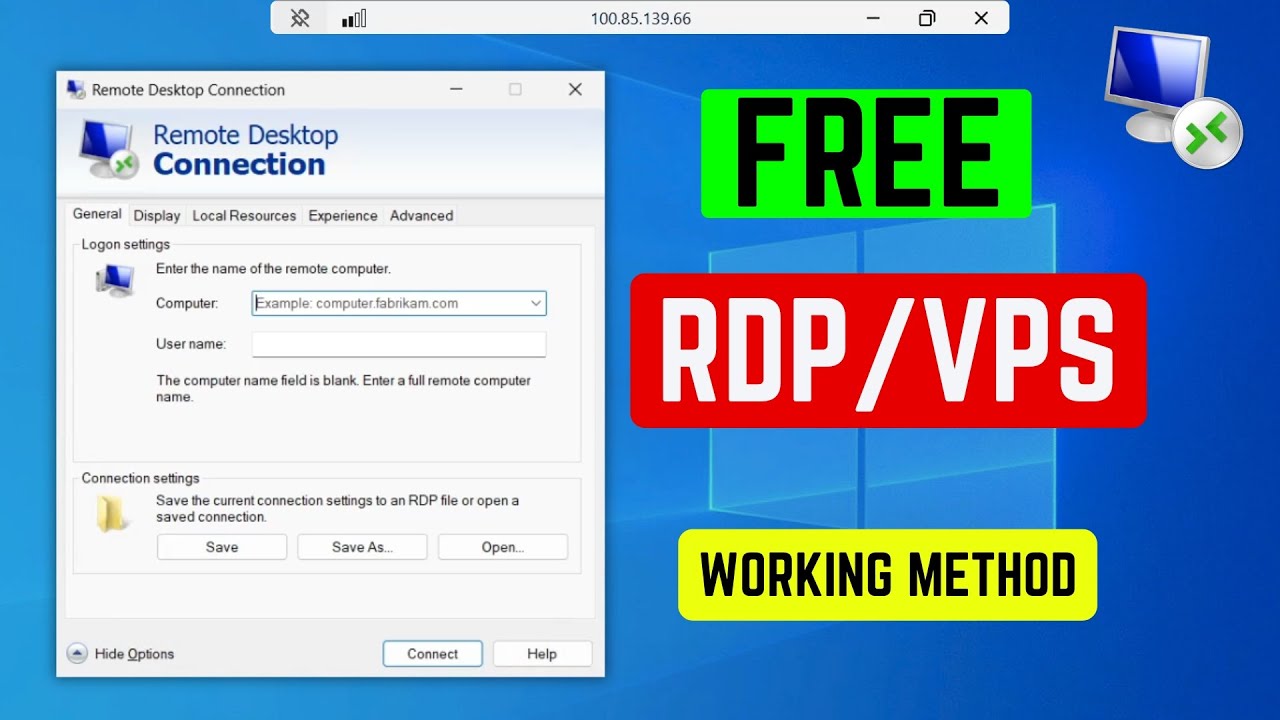 Create Free Windows RDP | Unlimited Time | Easy Setup ✅