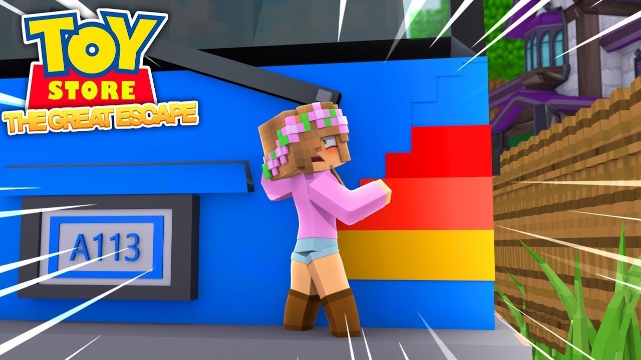 МАЛЫШ КЕЛЛИ СБЕЖАЕТ ИЗ МАГАЗИНА ИГРУШЕК!!! - Minecraft Little Club Adventures