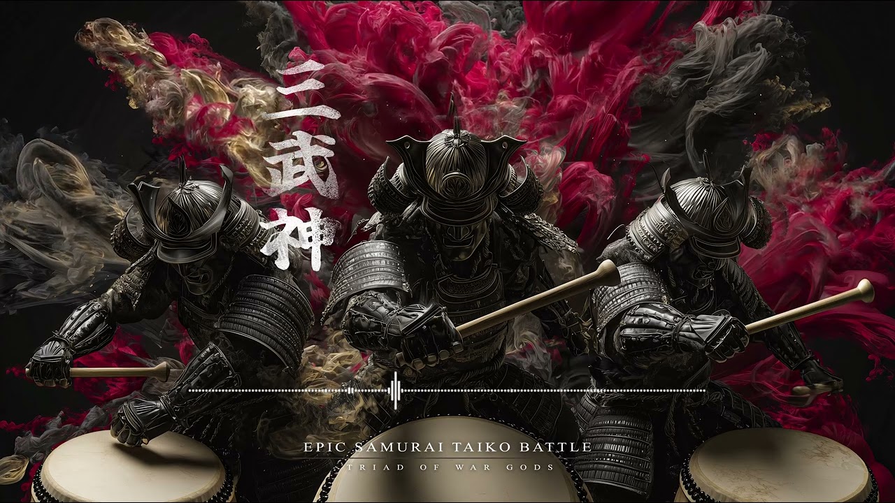 三武神 SANBUSHIN | Triad of War Gods | Epic Samurai Taiko Battle Music