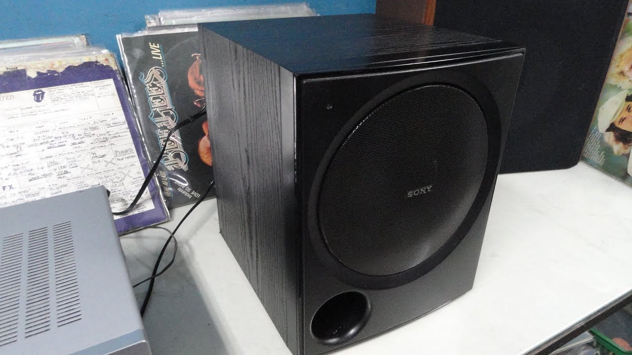 O Rei do Som - SubWoofer Ativo Sony SA-WP780