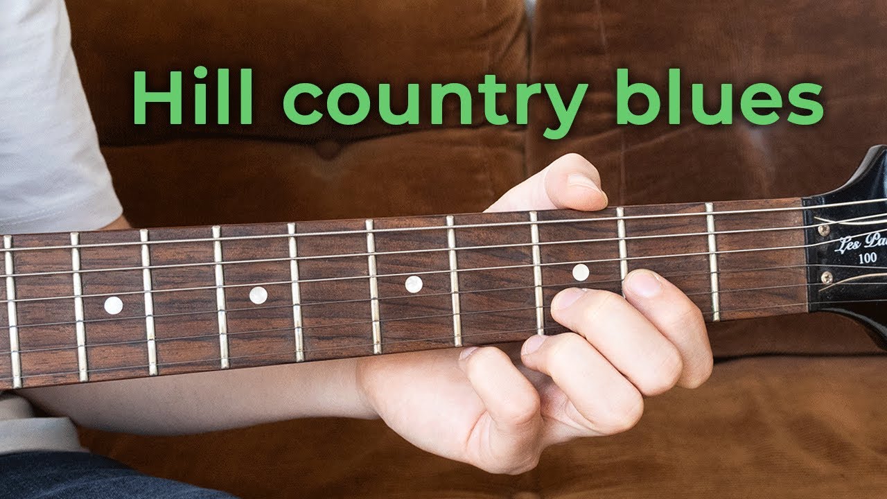 3 Classic Hill Country Blues licks