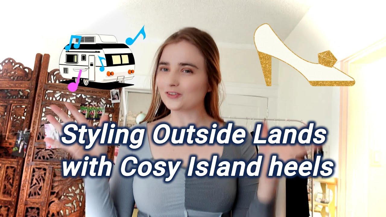 Em Wearing Heels to a Music Festival?! | Cosy Island Shoes at Outside Lands 2025