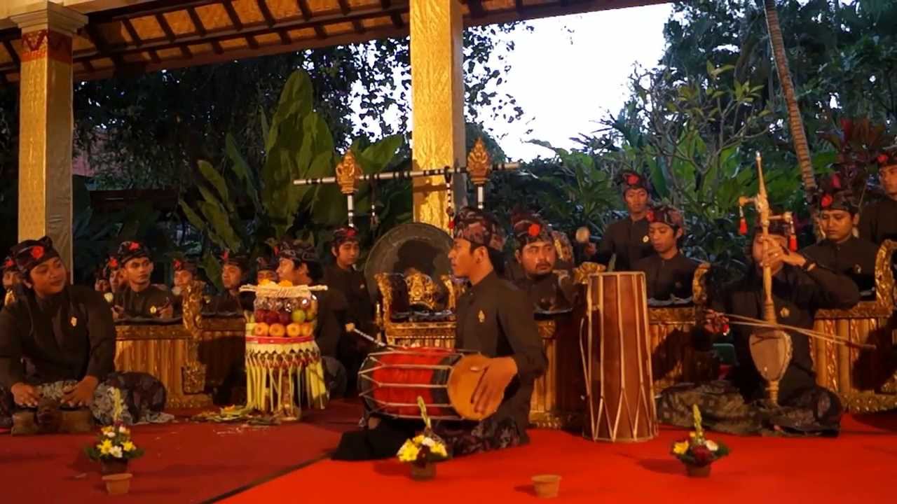 GAMELAN and MUSIC for Cremation Ceremony in UBUD, Bali
