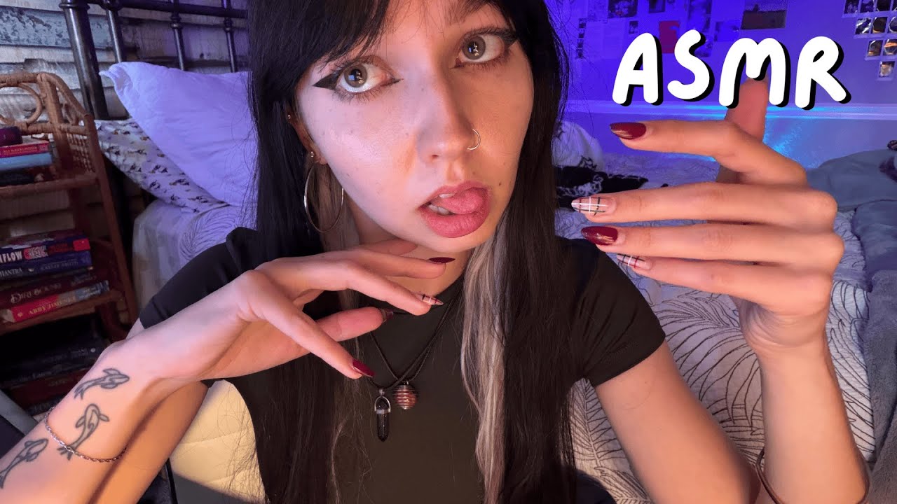 ASMR FAST AND AGGRESSIVE LONG NAIL TAPPING, SCRATCHING, CLACKING