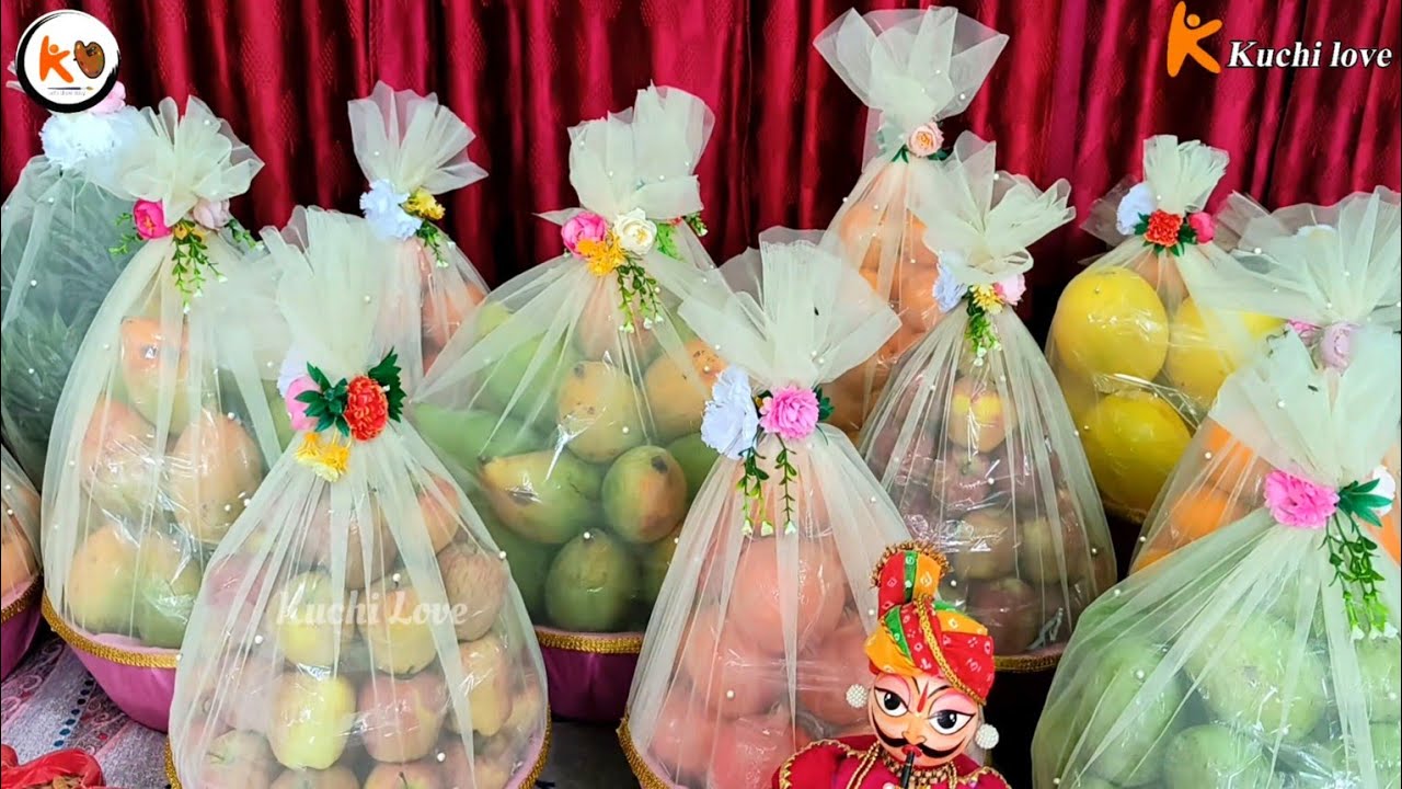 Fruit packing for Tilak | Tilak packing ideas 