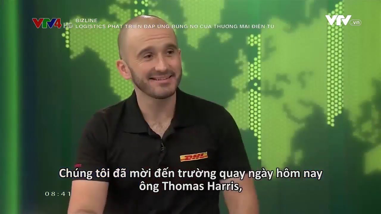 DHL’s Thomas Harris on VTV4 Bizline, „Vietnamese e-logistics“