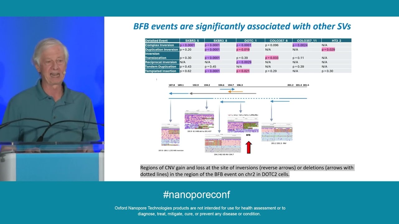 Diverse structural variants cluster near breakage-fusion-bridge site in cancer genomes