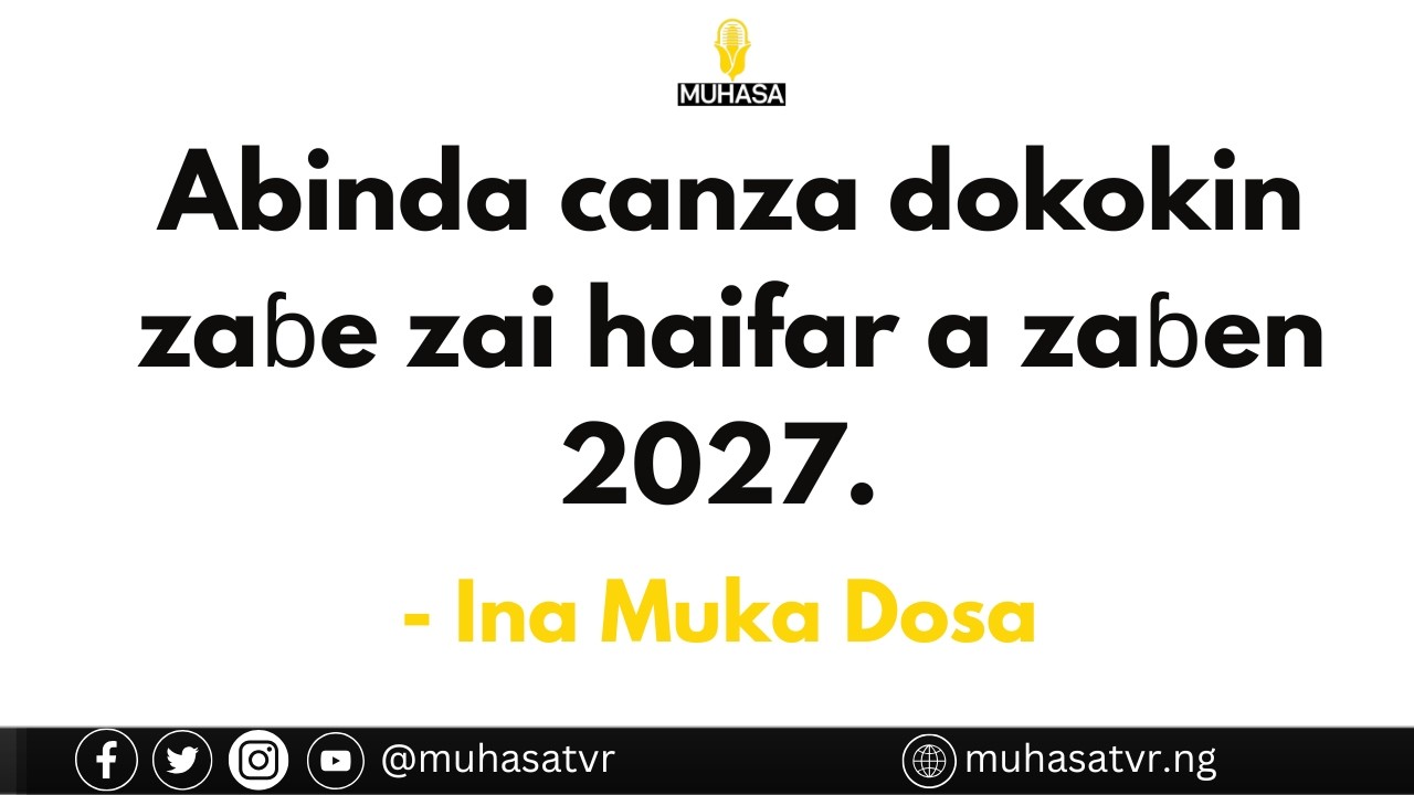 Abinda canza dokokin zaɓe zai haifar a zaɓen 2027
