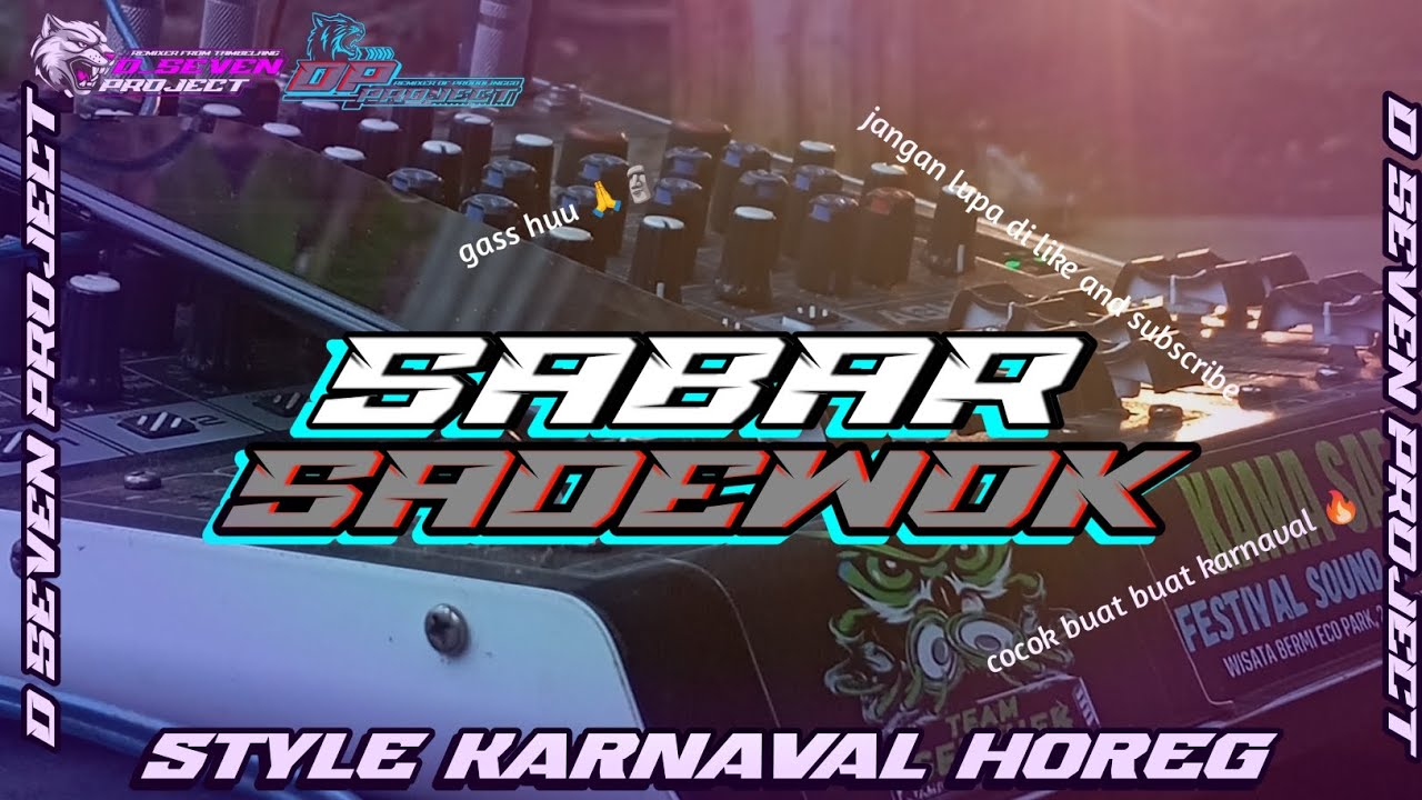 DJ SABAR X MAMBO JAMBO STYLE GENDANG KOPLO X MIDDLE TASSO COCOK BUAT KARNAVAL‼️ || dsproject