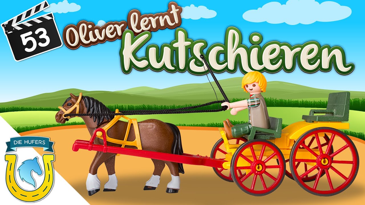 Playmobil Die Hufers  - Folge 53: Oliver lernt Kutschieren 🐴 | Playmobil Film Deutsch