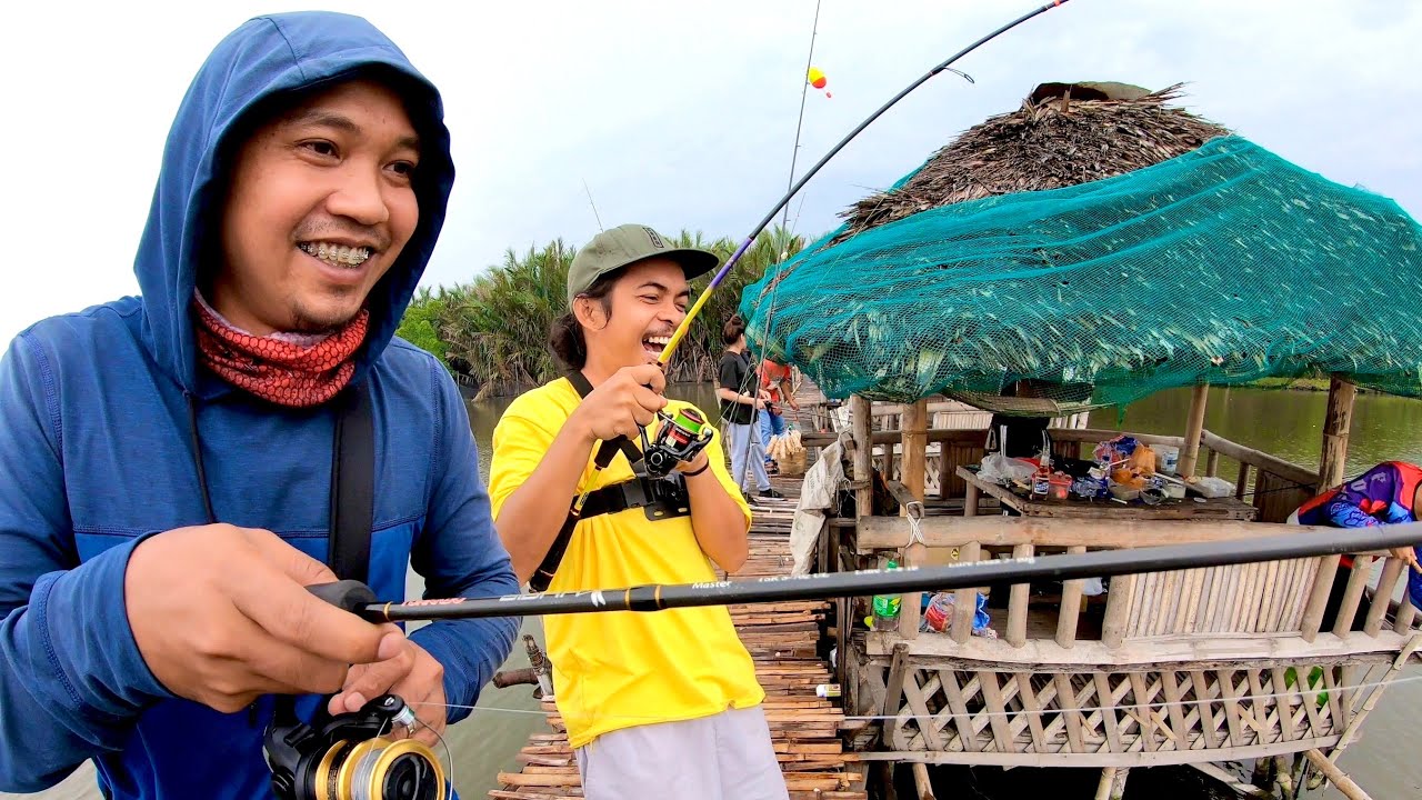 Aling Nene’s Pond Fishing & Chill with Etet Squad & My Gf | Y2E4
