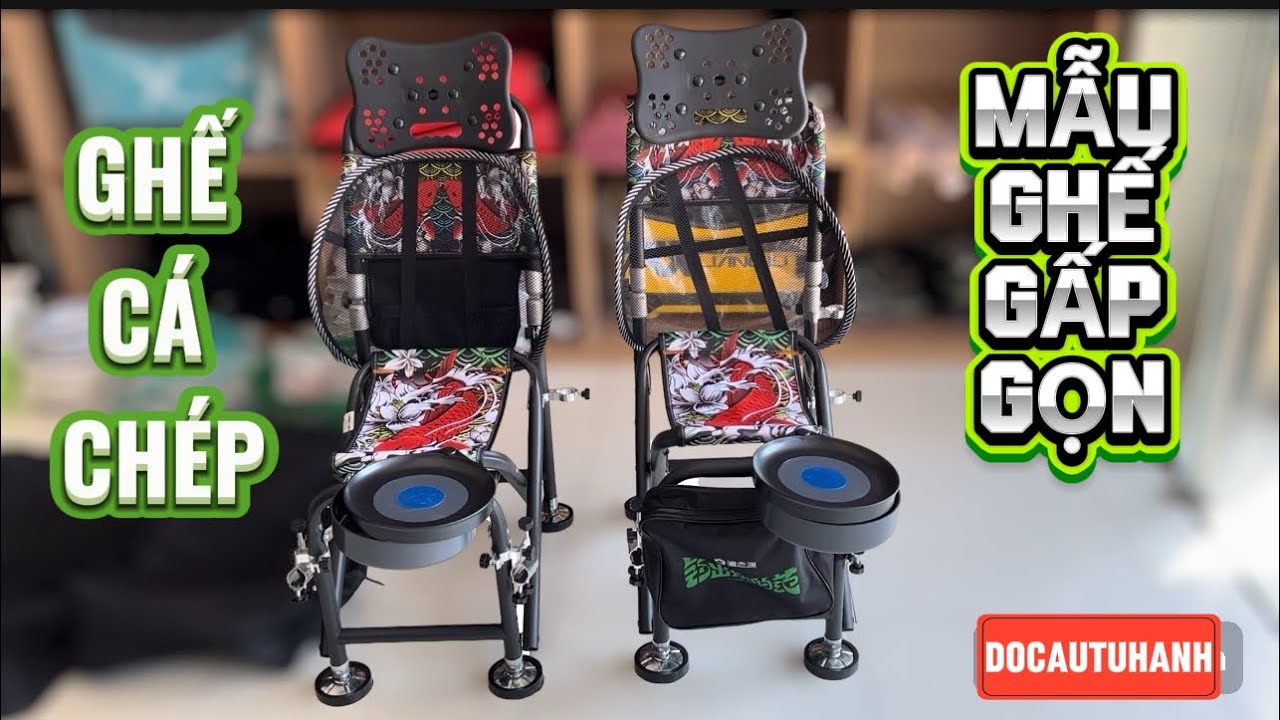 Ghế Câu Đài // Cách Lắp Ráp Ghế Cá Chép Full Phụ Kiện Mới Nhất 2024
