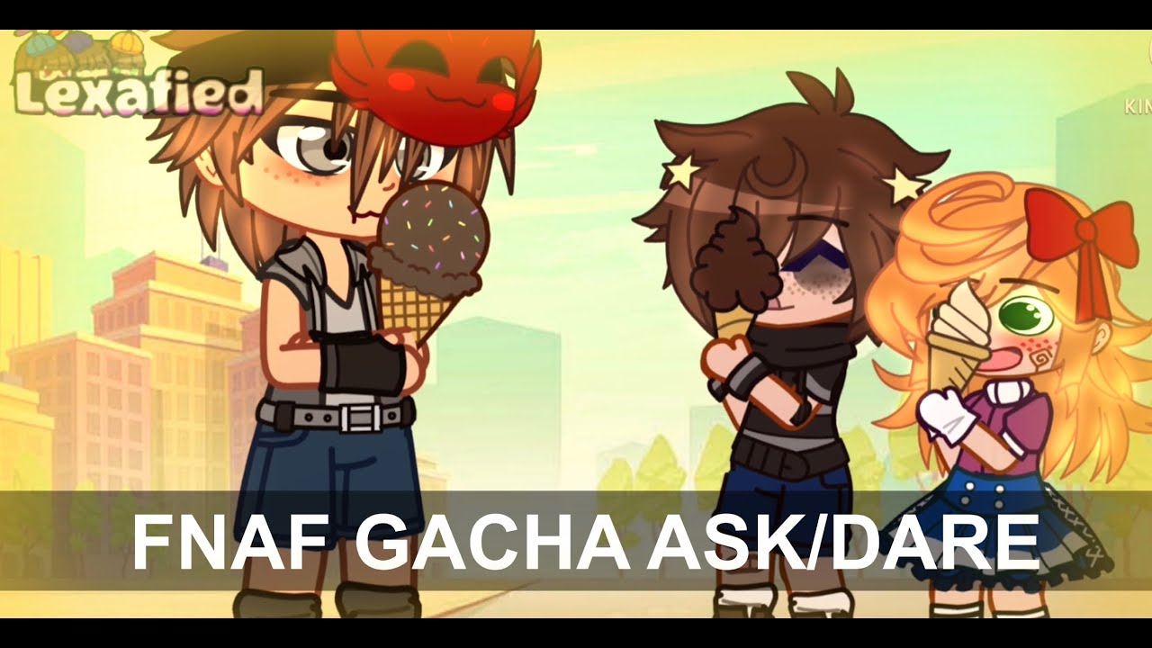 Complete ASK/DARE Video 😎 [Afton Family + other FNAF characters and animatronics] Gacha Club