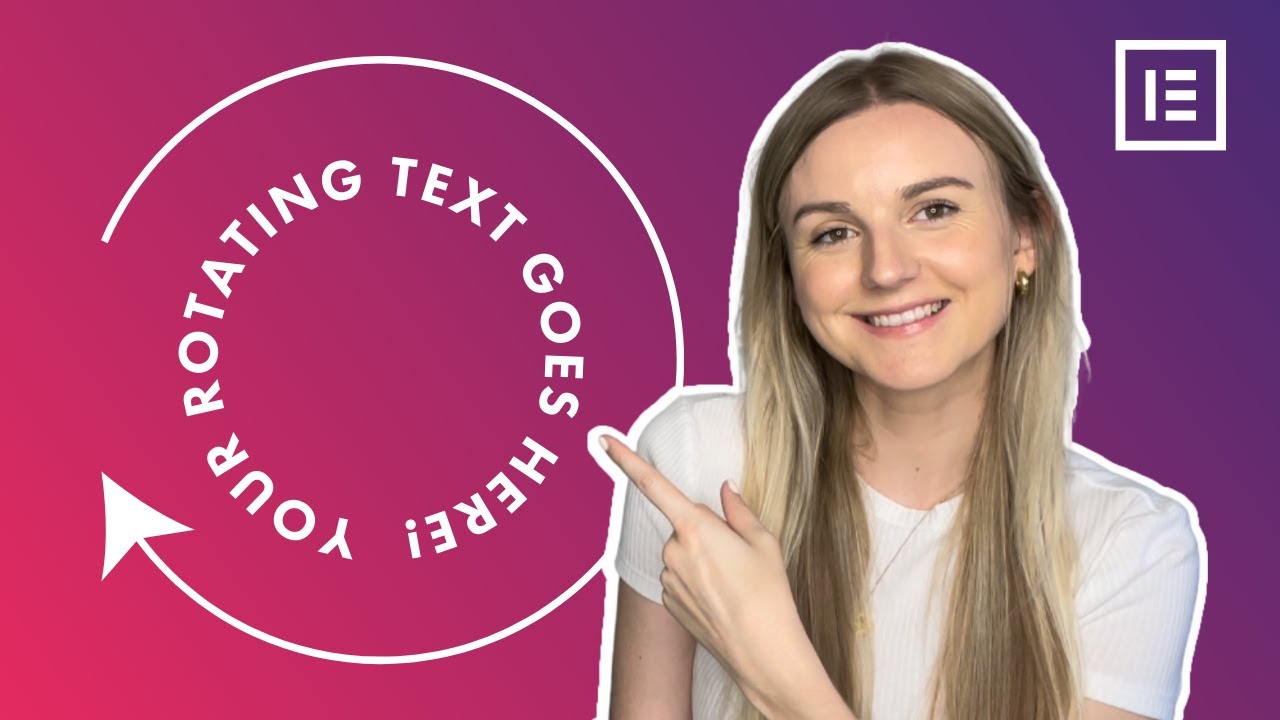 Elementor Spinning Text Animation Tutorial – CSS ONLY!