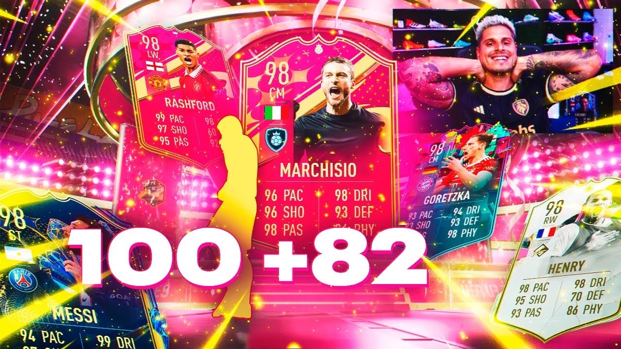 SACAMOS FUTTIES BRUTALES EN LOS SOBRES DE 100 +82!! | FIFA 23