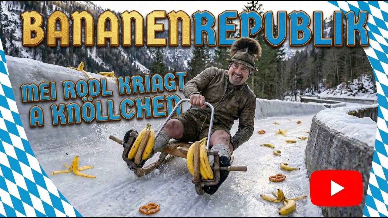 🎶🍌Bananenrepublik | Mei Rodl kriagt a Knöllchen! #musikvideo  #bavaria