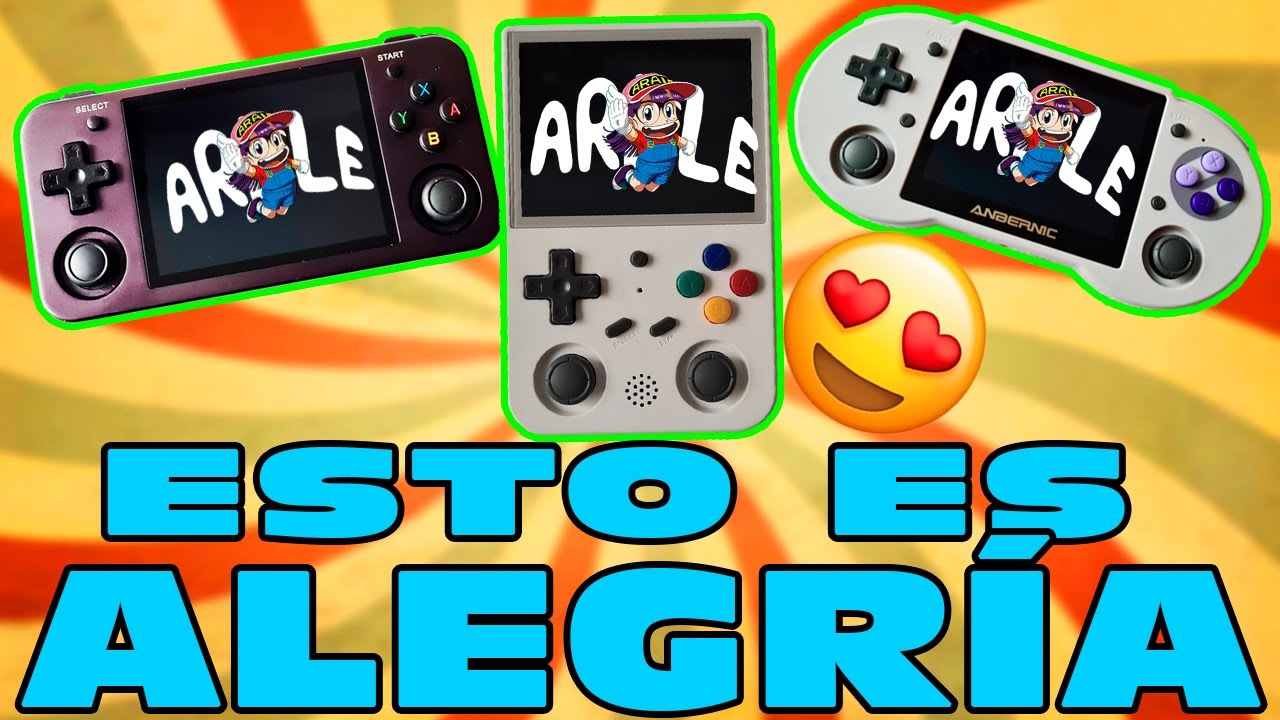 🟢Descubre ARALE para RG353V/VS RG353M RG353P de ANBERNIC 💖Revive tu CONSOLA RETRO