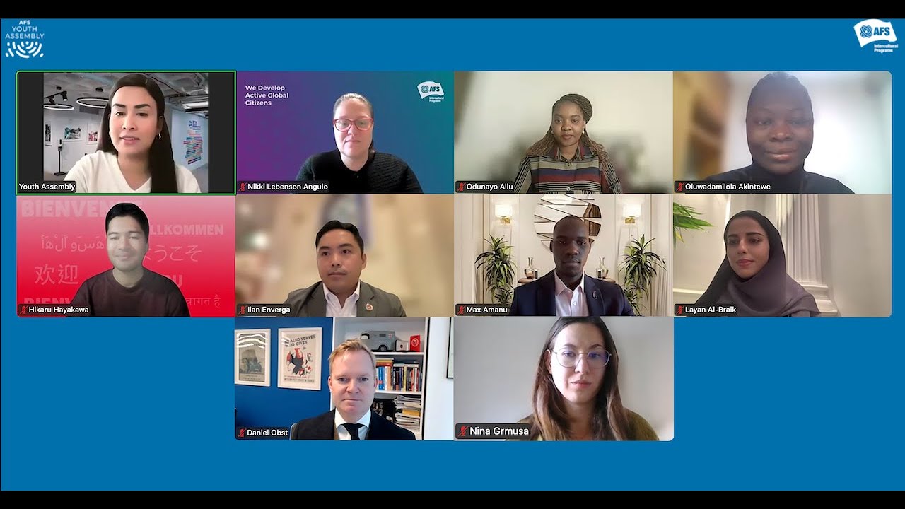 Rise. Reimagine. Rebuild: A World for All | AFS Youth Assembly 2026