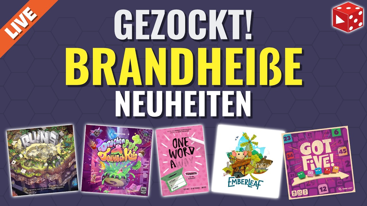 Gezockt! Interessante Neuheiten frisch vom Tisch