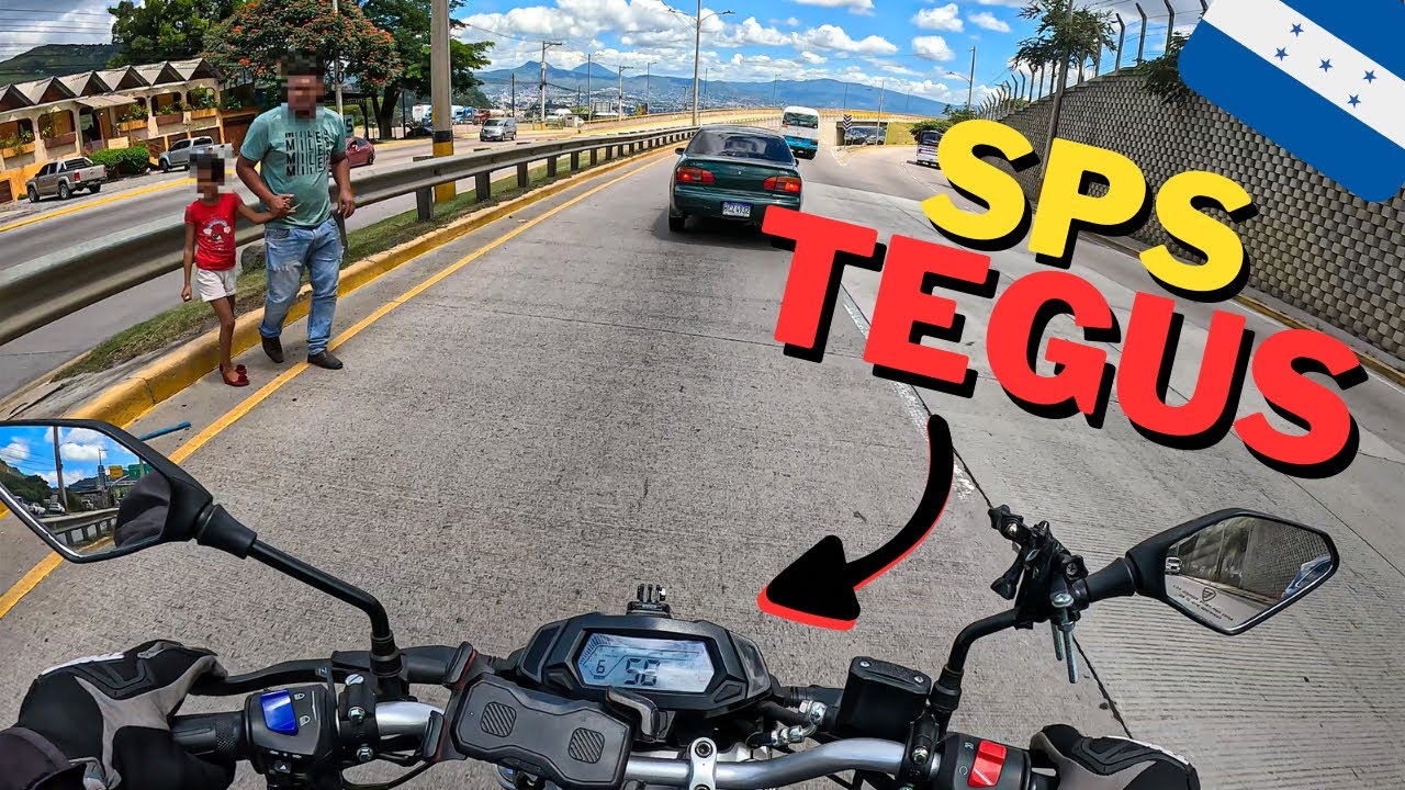 ¿CUÁNTO me TARDO en MOTO? - ¡260KM!- SPS - TEGUS 📍🇭🇳😳