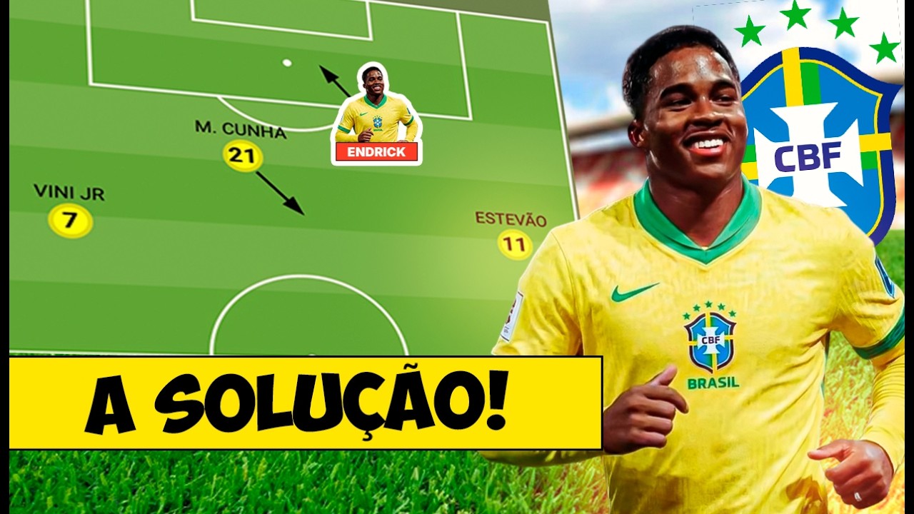 COMO O ENDRICK PODE MELHORAR A SELEÇÃO BRASILEIRA?