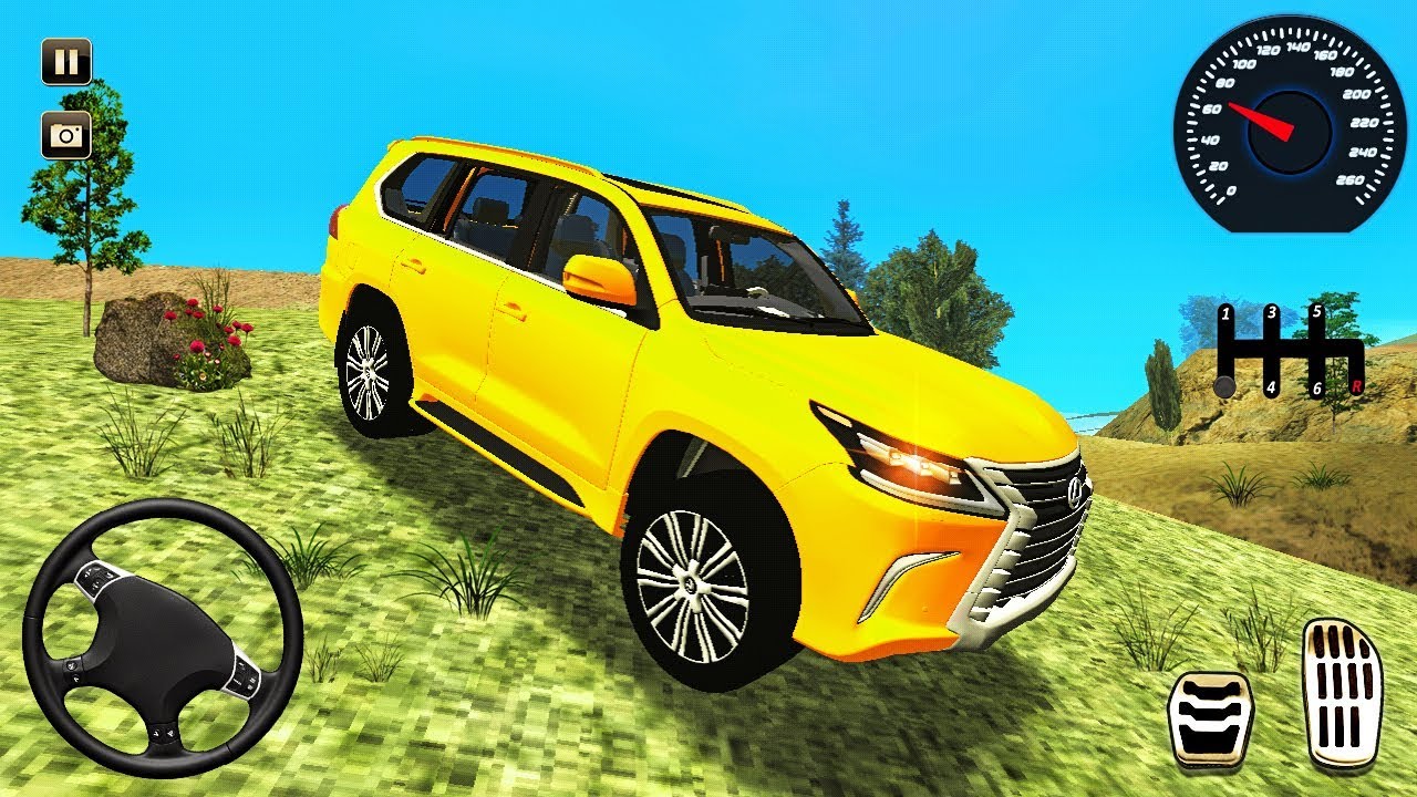 Offroad Prado Hill Climb Racing - 4x4 SUV Jeep Driving Simulator - Android Gameplay