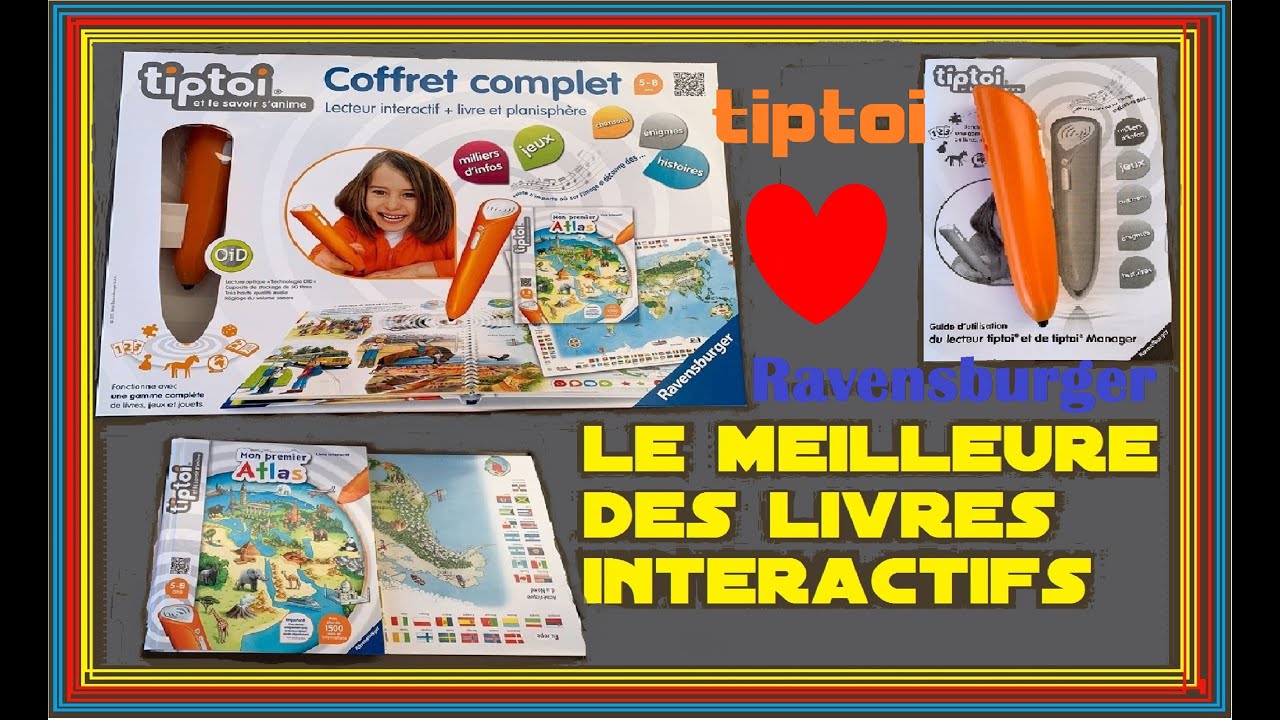 Ravensburger TIPTOI Livre interactif MON PREMIER ATLAS