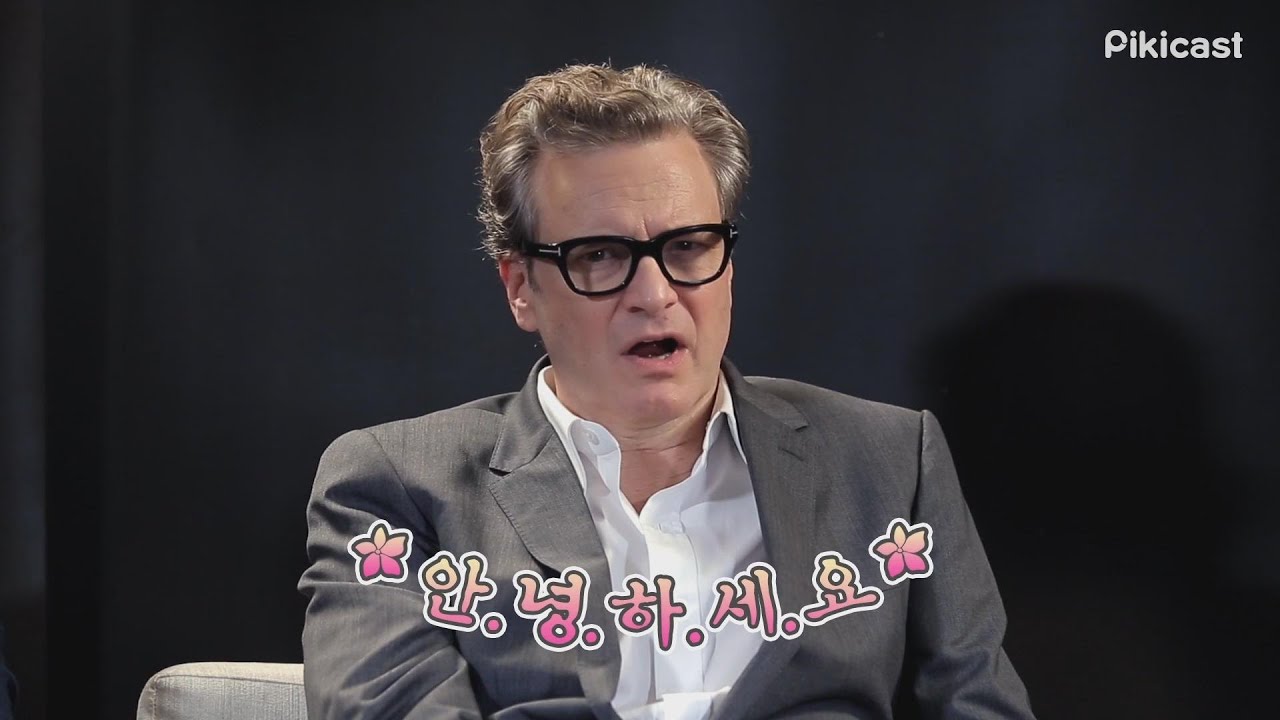 (광고) [피키무비] 킹스맨2 배우 인터뷰 / 콜린퍼스 한국어 인사