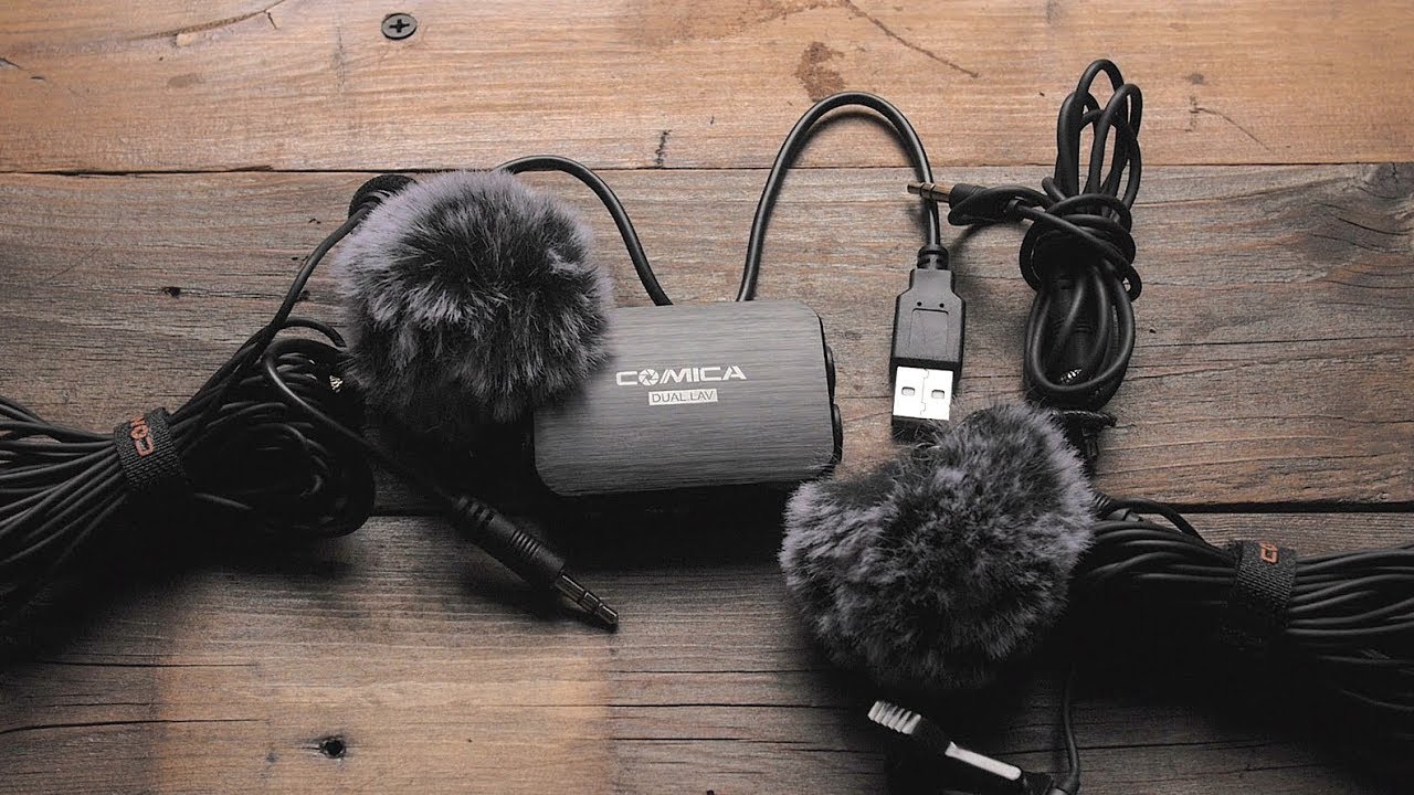 Add a Headphone Jack + 2 Mics to Any Camera! (Comica Dual Lav Review)