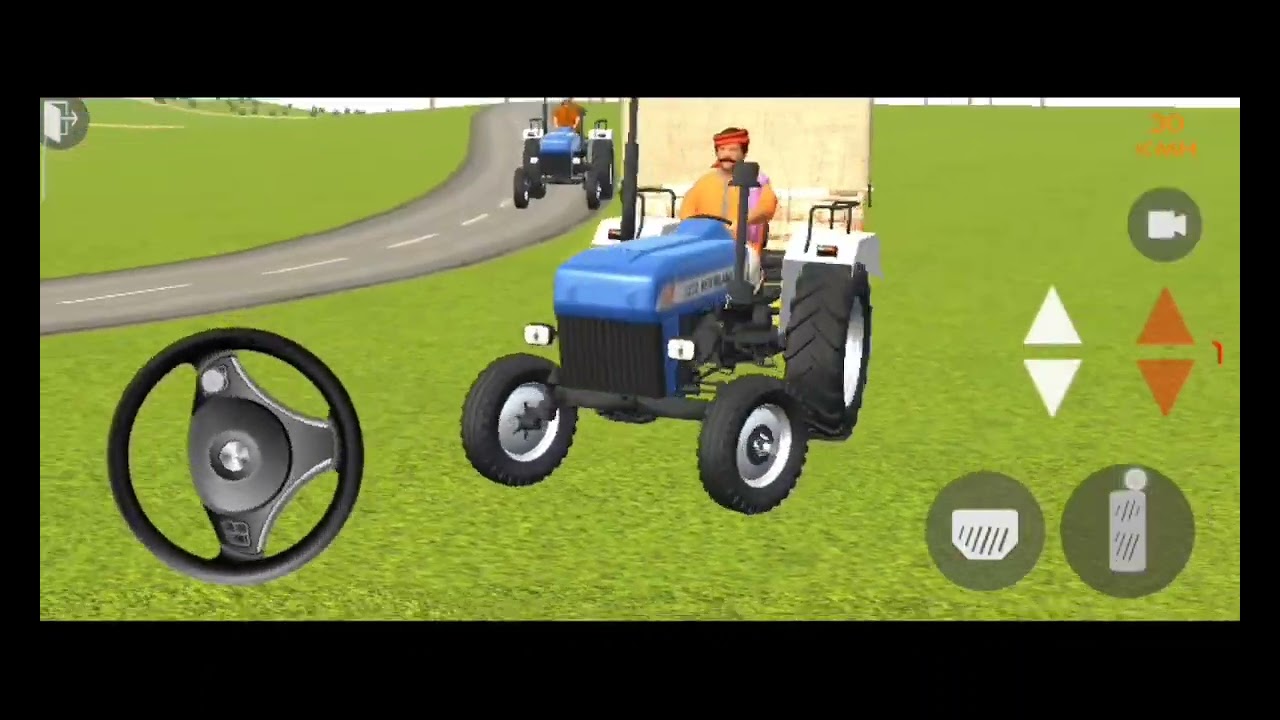 Indian Tractor Driving 3D 🚜 | Realistic Farming Simulator Android Gameplay | Mr Hamza Gaming 2005