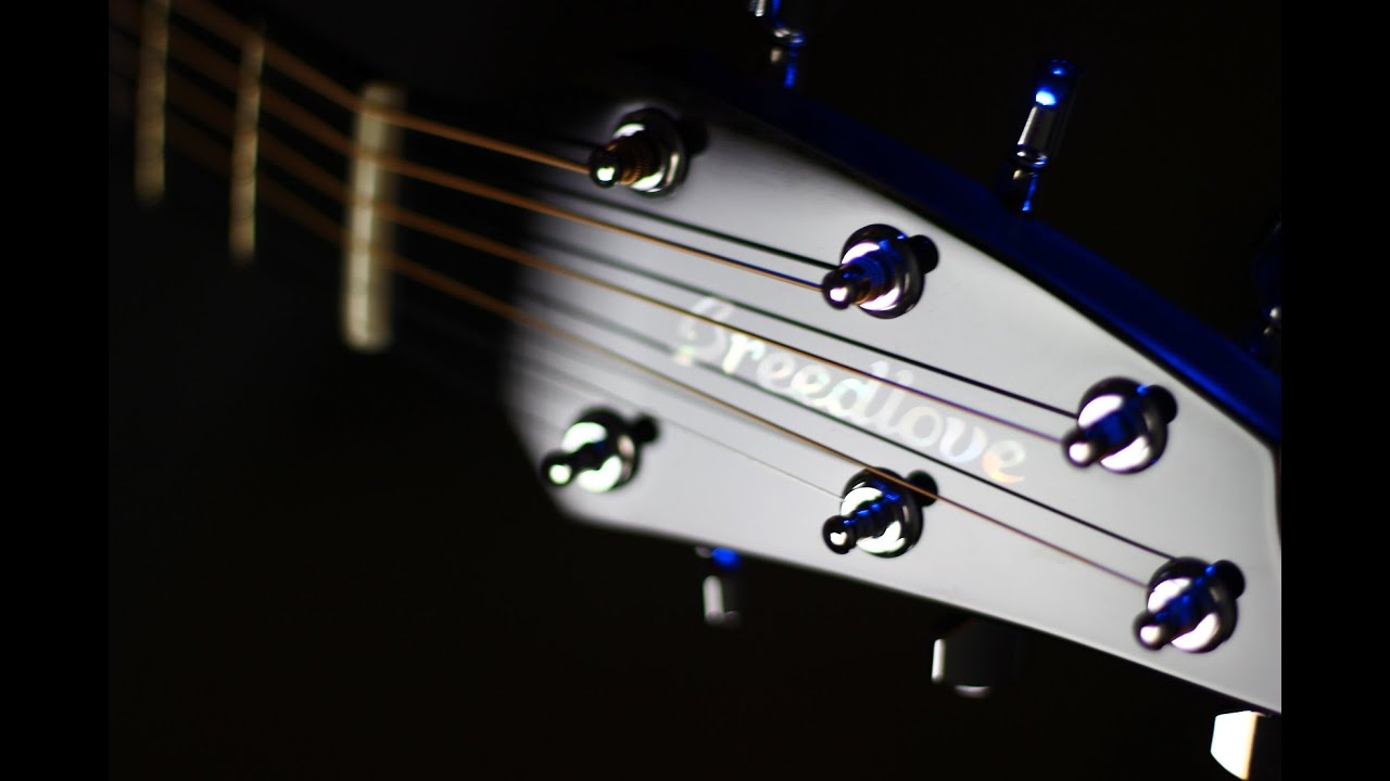 How to Restring an Acoustic Guitar | Breedlove Pinless Bridge