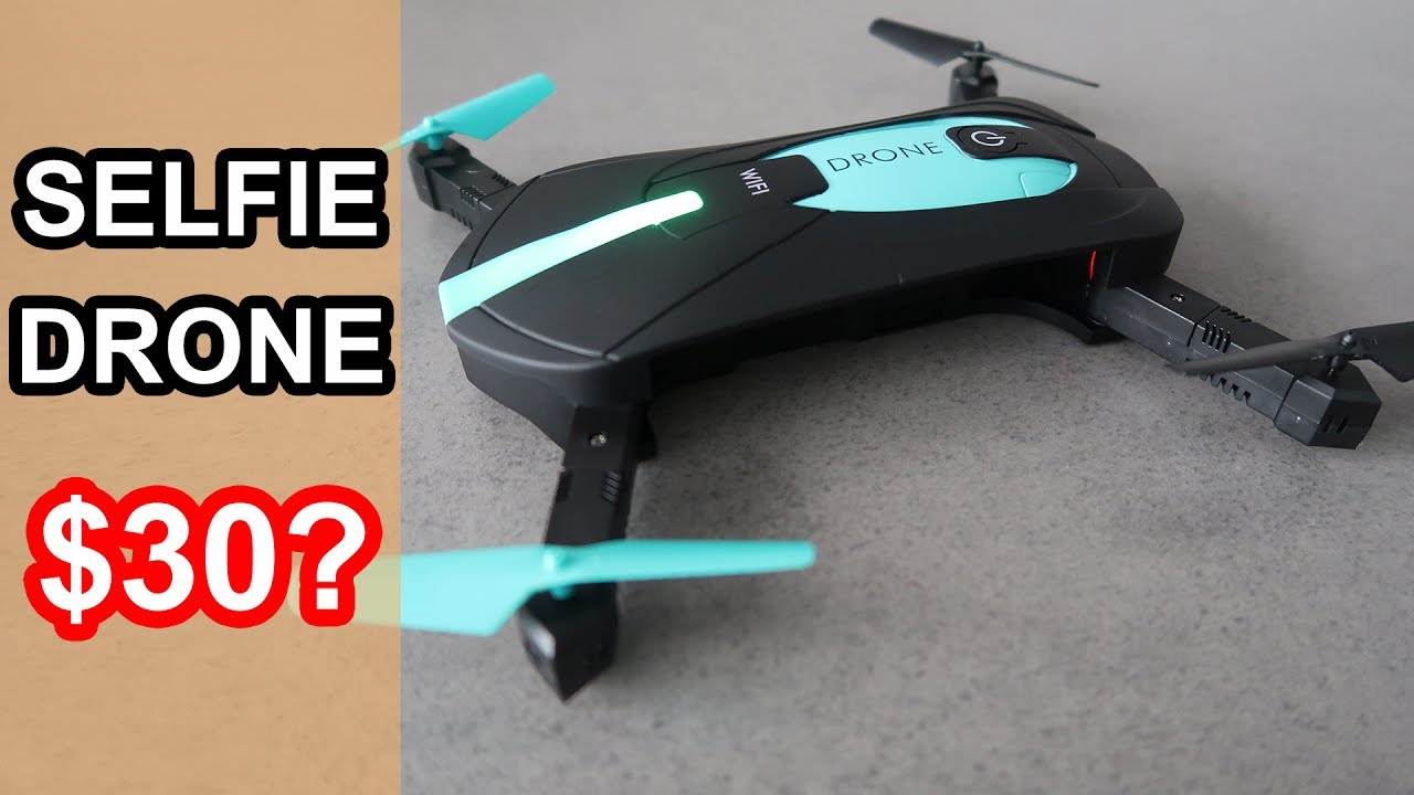 JY018 Foldable Selfie Drone Review