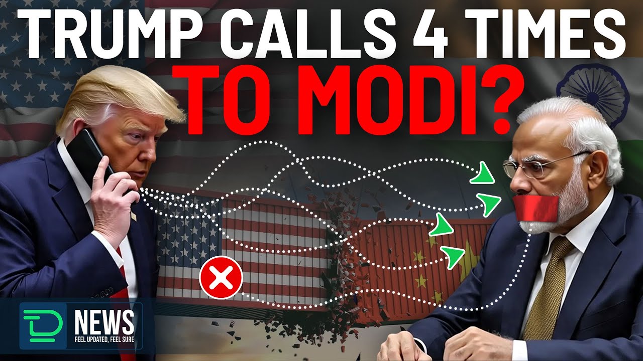 US Trade War Pressure on India and China | #DeafTalksNews #indiansignlanguage