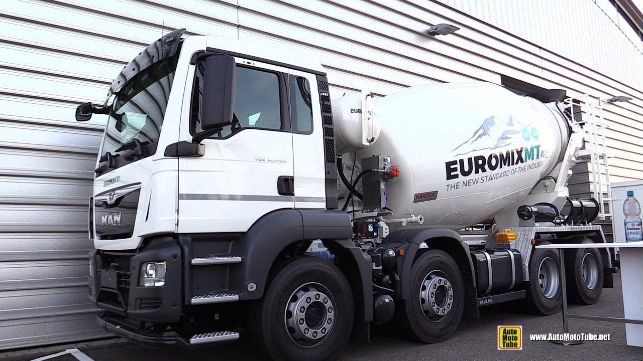 2020 MAN TGX 32.420 Cement Mixer Walkaround Exterior Tour