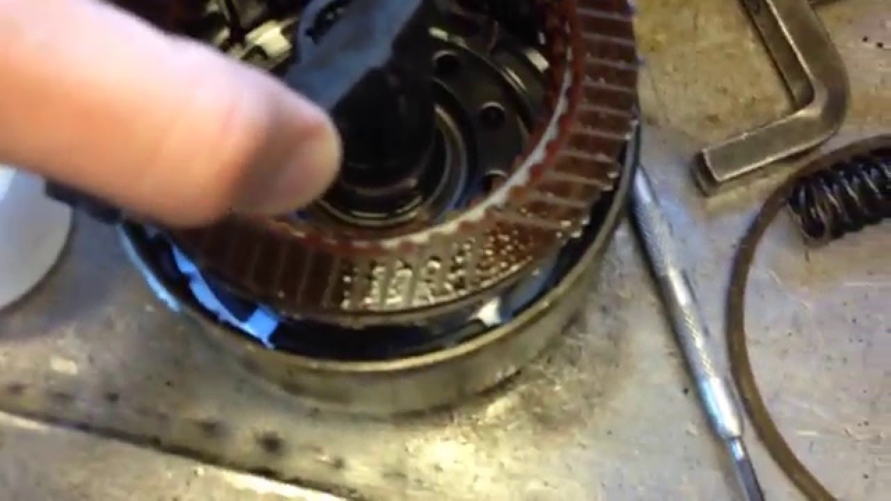 Ford AOD 4-speed teardown for Vagabond Falcon