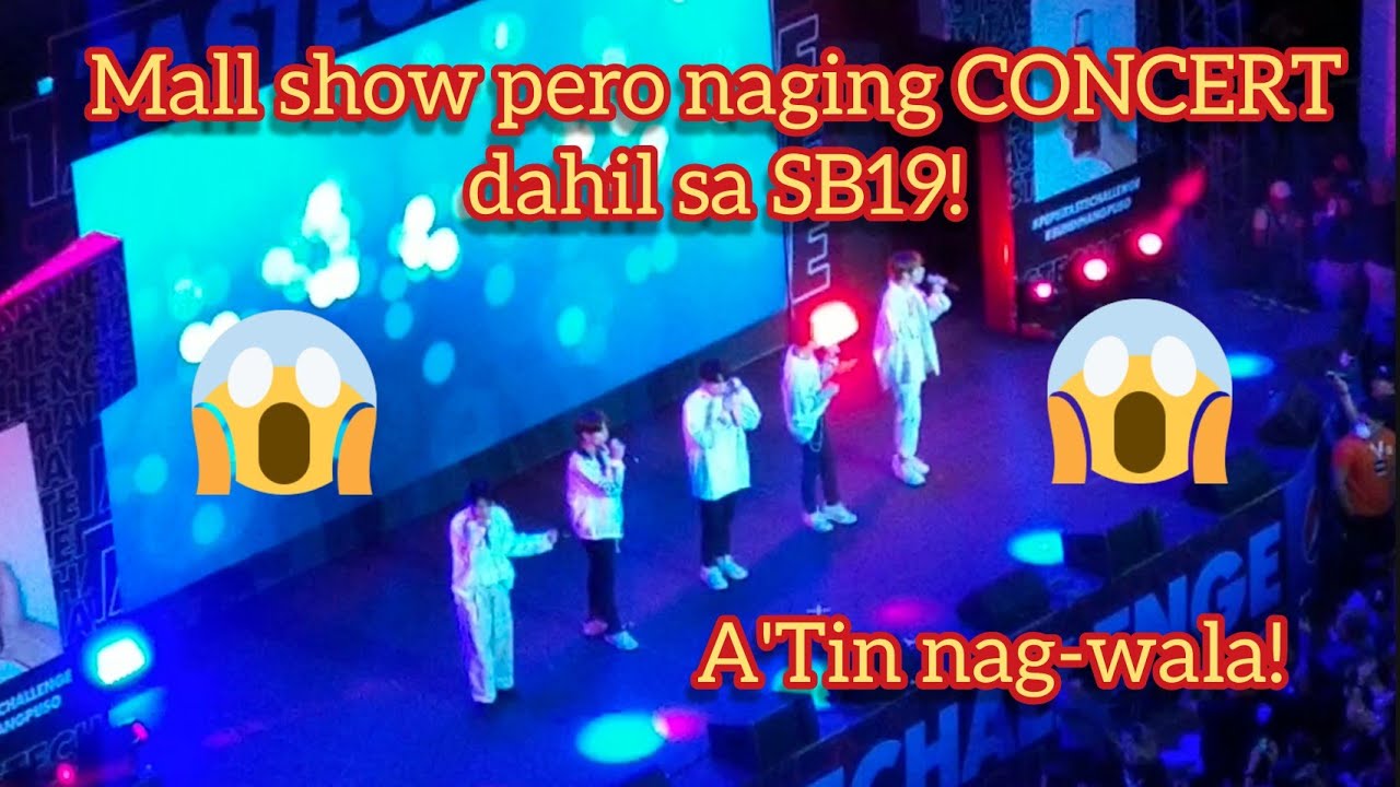 GRABE ang SB19 ginawang CONCERT GROUND ang TRINOMA! Mga Fans NAG-ENJOY (FULL PERFORMANCE)