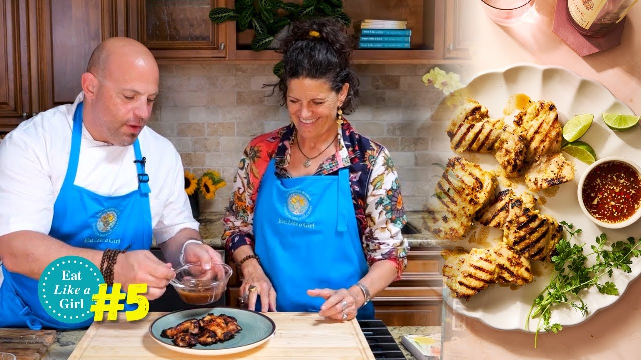High Protein Vietnamese Lemongrass Chicken Recipe | Dr. Mindy Pelz with Chef Jeff Weiss
