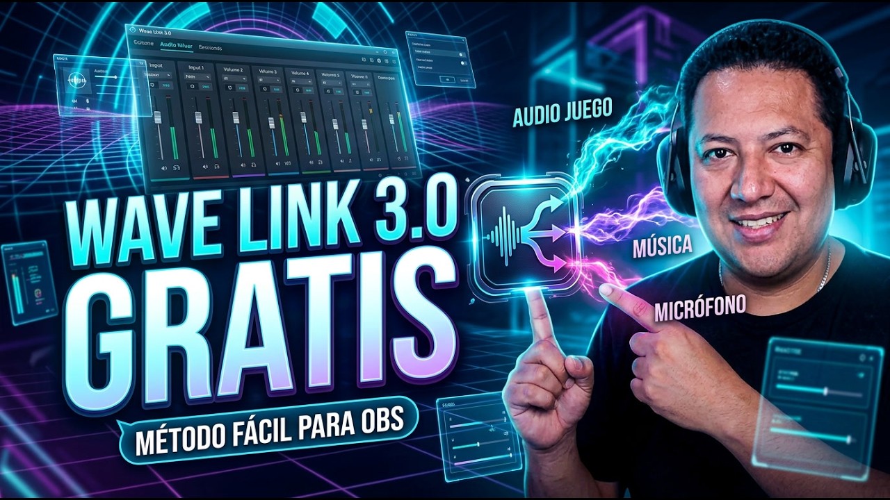 OBS Separación de Audios con Wave Link 3 - El Setup que Todo Streamer Necesita