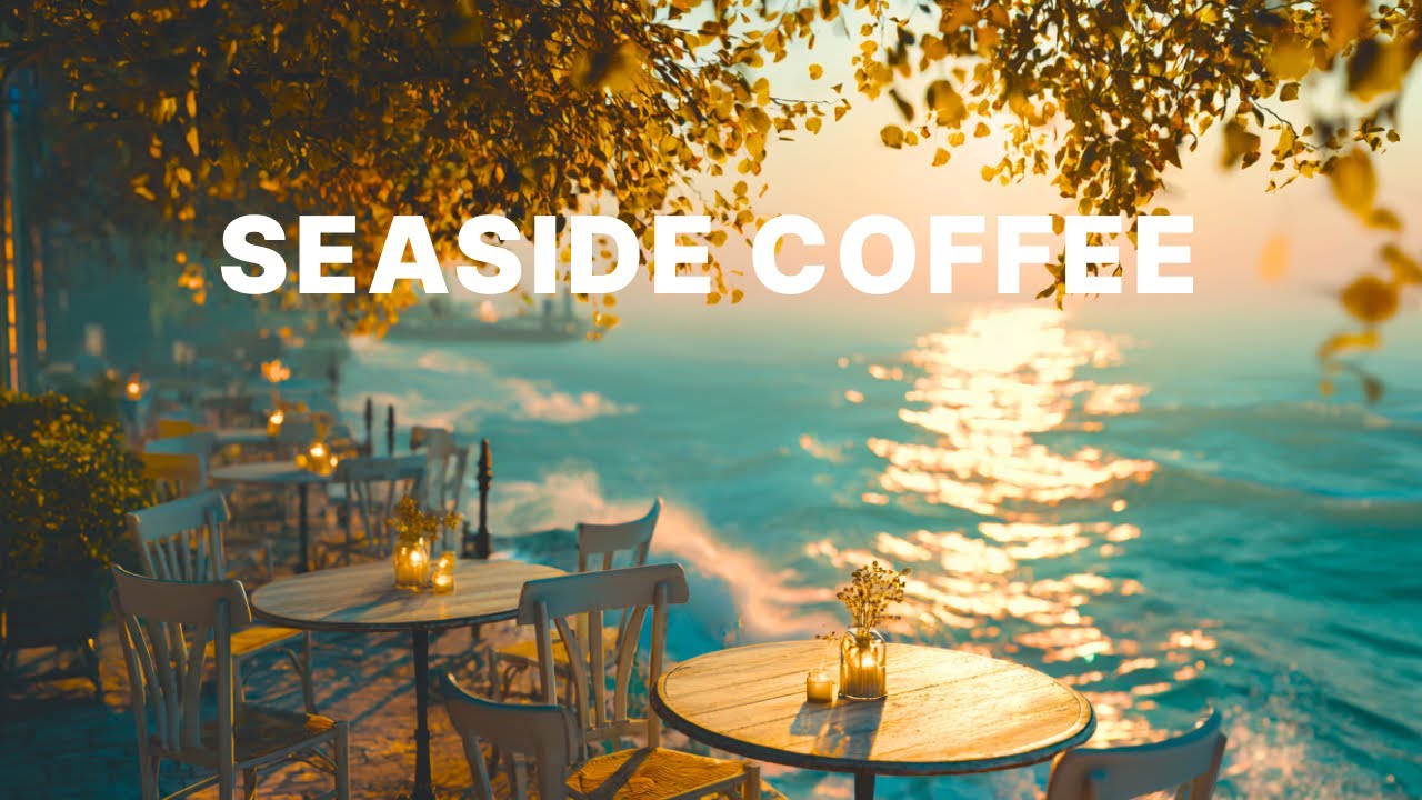 Seaside Coffee ☕ Cozy Focus Music for Work & Study | 60-Minute Productivity Timer | Chill Cafe Beats