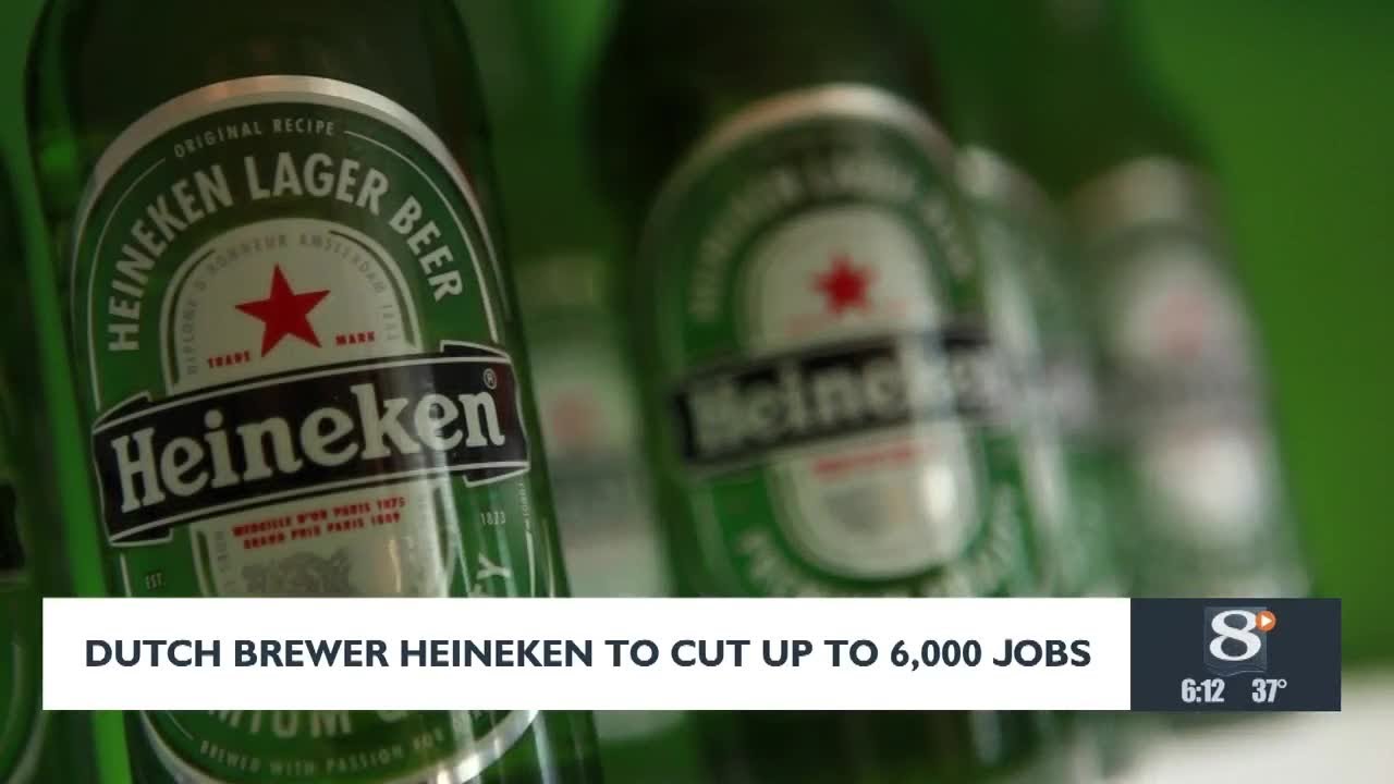 Dutch Brewer Heineken to Cut up to 6,000 Jobs