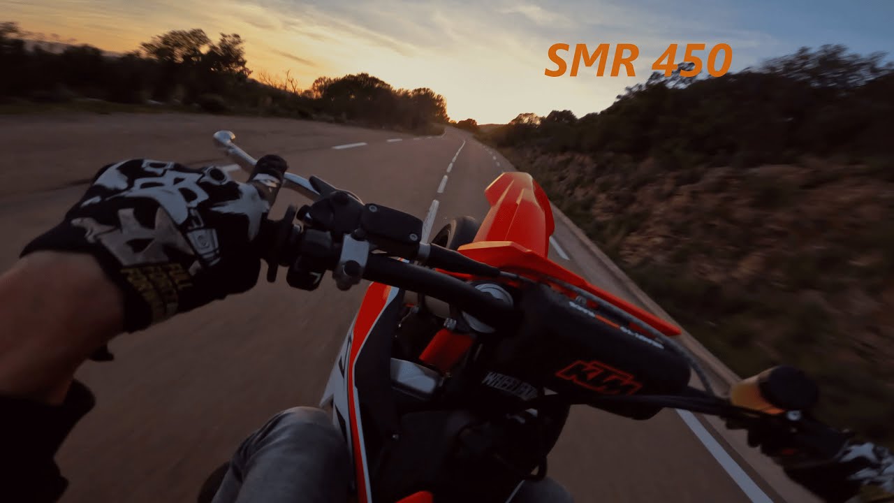 KTM SMR 450 2023 afternoon mountain run | RAW Sound