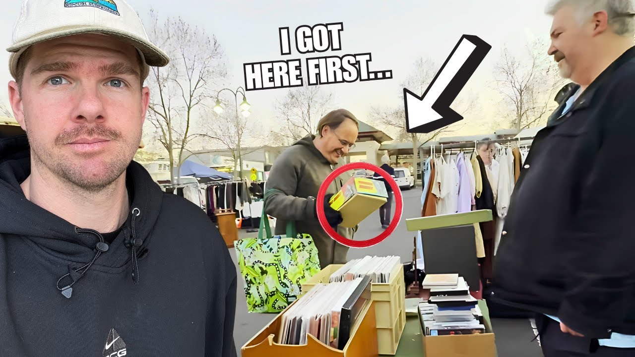 Seconds Away from a Rare Flea Market Find