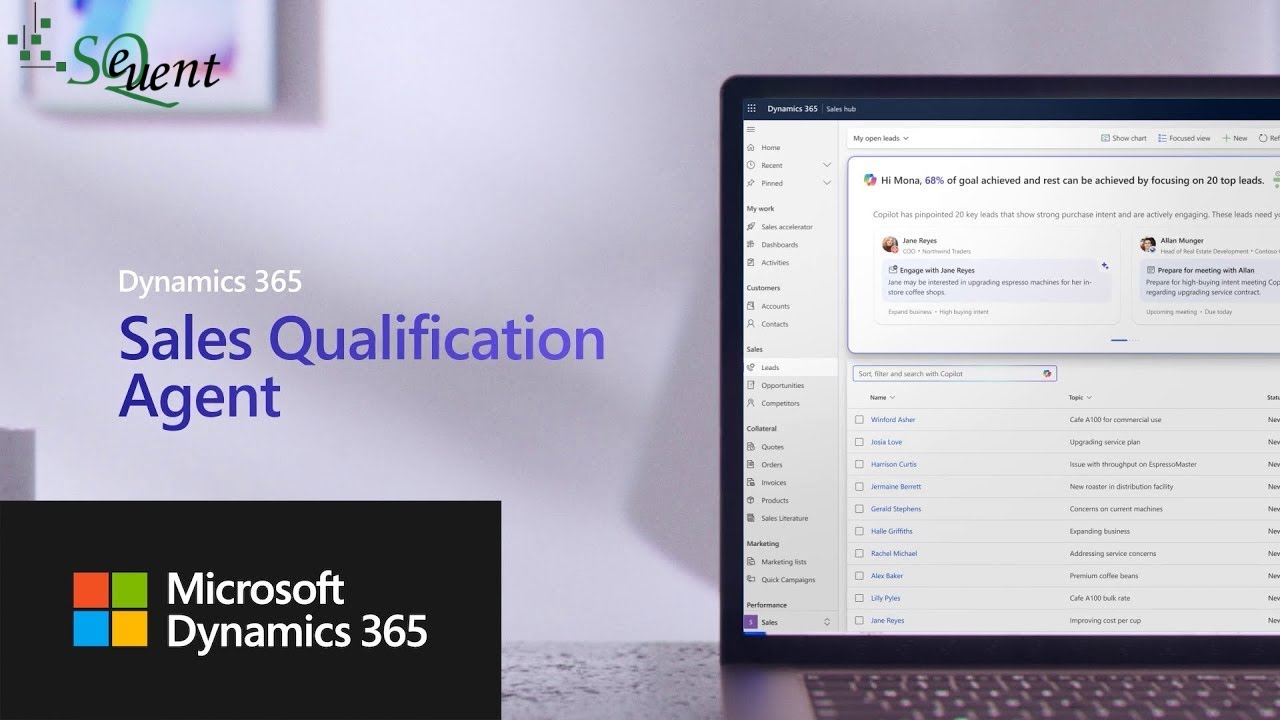 Sales Qualification Agent for Dynamics 365 Sales
