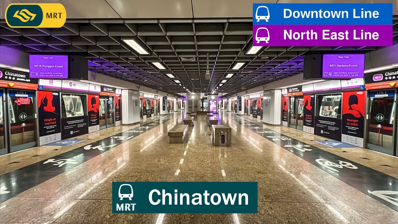 Сингапурский видеоблог 3: станция метро «Чайна-таун»