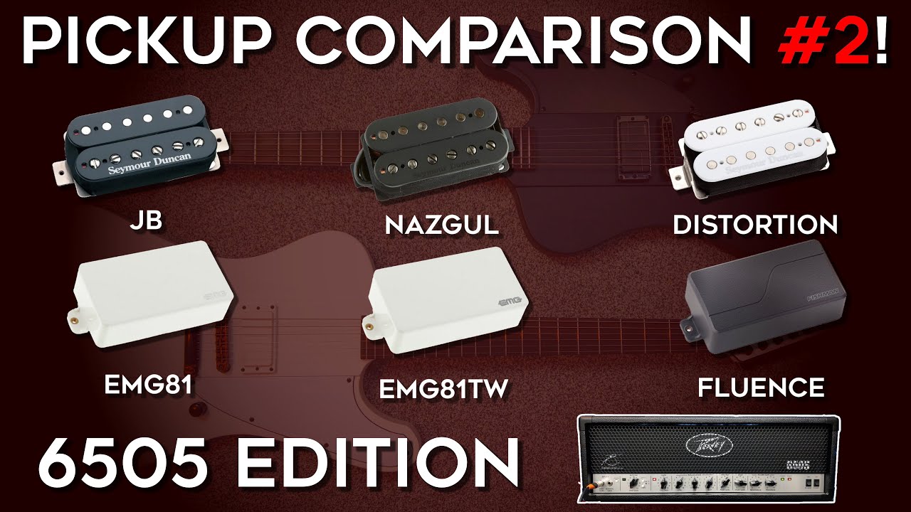 Pickup Comparison Through A 6505! (Duncan, EMG & Fishman)