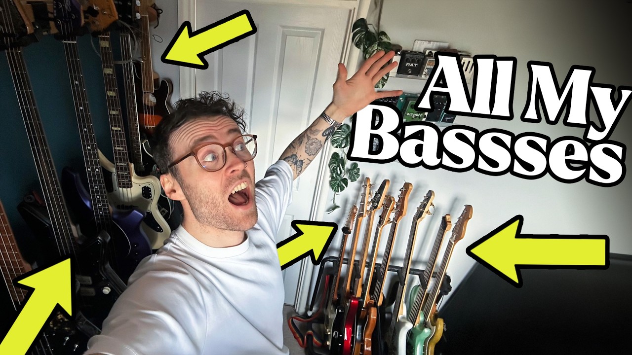 My entire bass collection