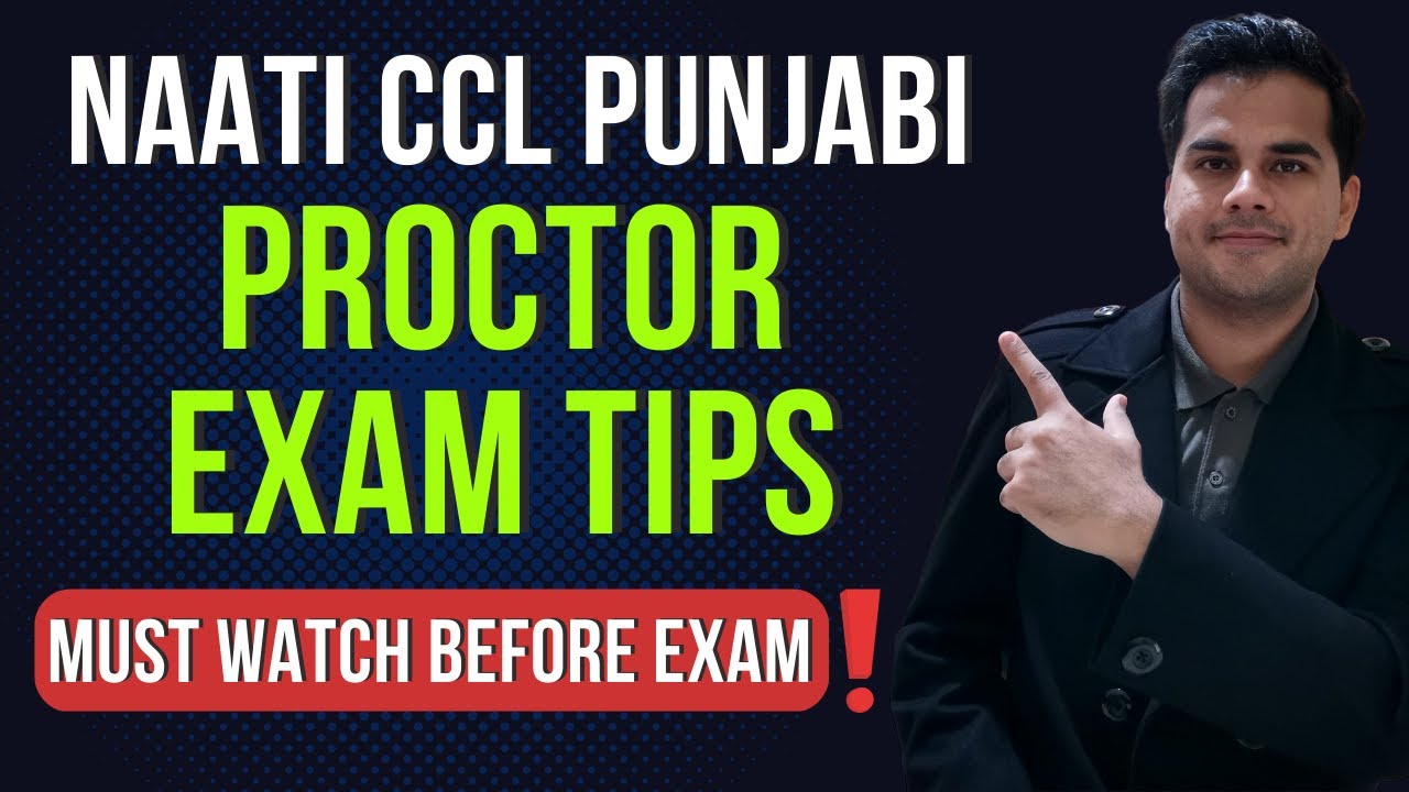 NAATI CCL Punjabi Proctor Exam Tips | How To Use Correction and Repeat | Do's and Don'ts