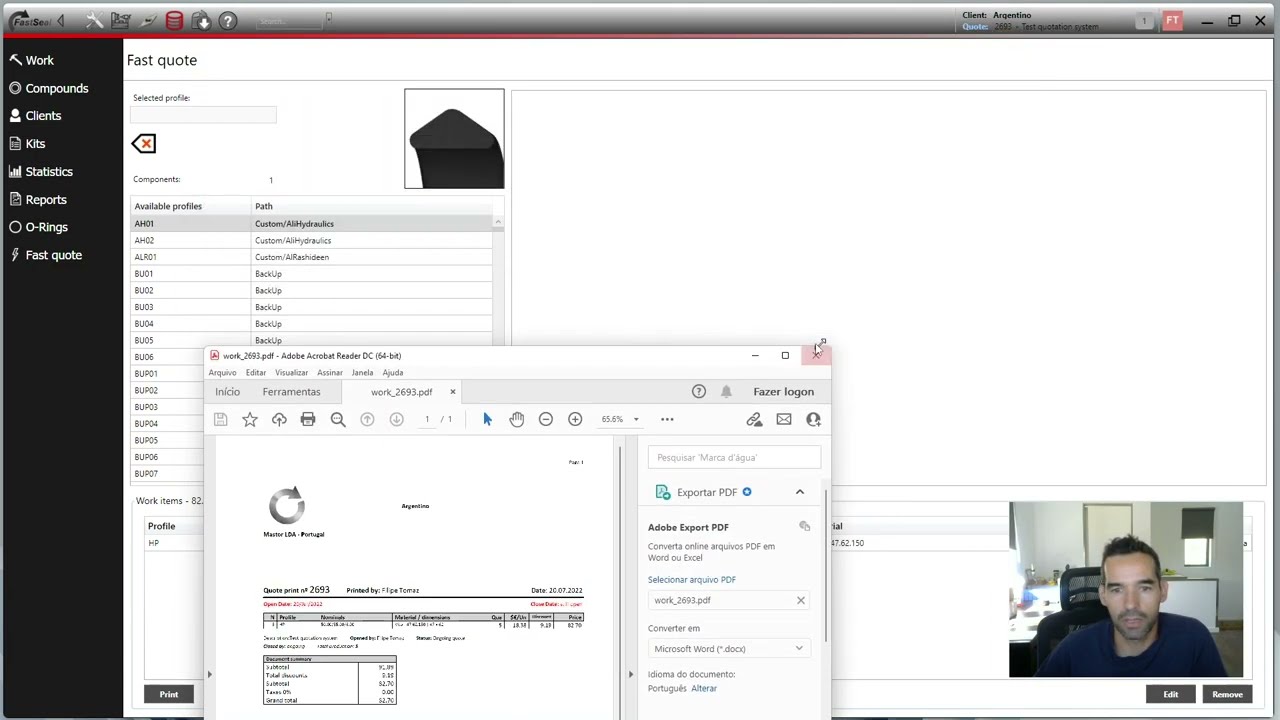 FastSealCreator 5 - Fast quote preview
