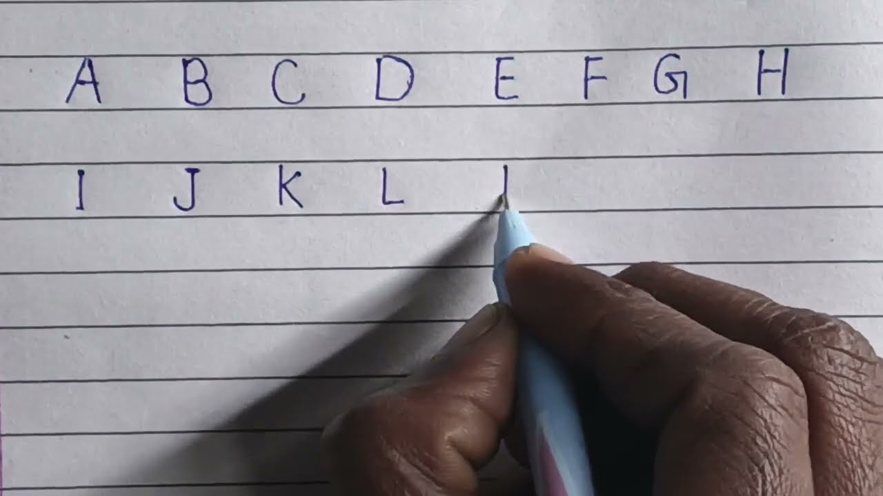 A,B,C,D लिखना और पढ़ना सीखें। A,B,C,D likhna aur padhna seekhen । ABCD । Abcd । abcd।एबीसीडी